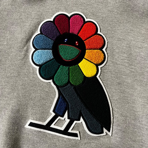 OVO x Murakami Hoodie (Grey) - Picture 4 of 5